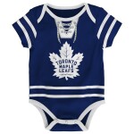 Outerstuff Dětské body Toronto Maple Leafs NHL Hockey Pro Creeper – Blank Velikost: 3 – 6 měsíců