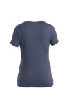 ICEBREAKER Wmns Merino 150 Tech Lite III SS Scoop Tee Icebreaker Logo Reflections, Graphite velikost: S