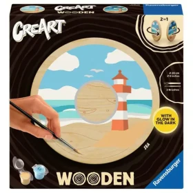 Ravensburger CreArt Wooden – Moře (dřevěná) – malování podle čísel