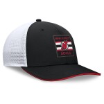 Fanatics Pánská kšiltovka New Jersey Devils NHL Authentic Pro A/Cap Structured Mid-Crown Adj Cap
