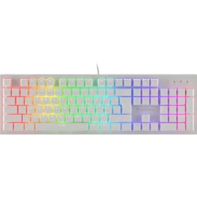 Genesis Thor 303 RGB Outemu Peach Silent bílá / herní mechanická klávesnice / USB (NKG-1879)