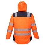Bunda T400 HiVis do deště oranžovo-modrá L oranžovo-modrá