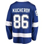 Fanatics Dětský dres Tampa Bay Lightning NHL # 86 Nikita Kucherov Breakaway Home Jersey Velikost: L/XL