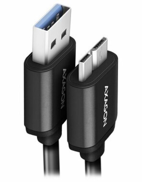 AXAGON BUMM3-AM10AB SPEED Datový kabel USB-A 3.2 - microUSB 1m černá (BUMM3-AM10AB)