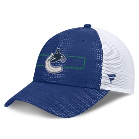 Fanatics Kšiltovka Vancouver Canucks NHL Authentic Pro Rink Boxed Logo Trucker