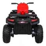 Mamido Dětská elektrická čtyřkolka XT-Speed 4x80W 24V červená