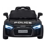 Mamido Dětské elektrické autíčko Audi R8 Spyder policie