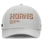 Nike Pánská kšiltovka Texas Longhorns NCAA 2025 Sideline Dust Pinched Rise Adjustable