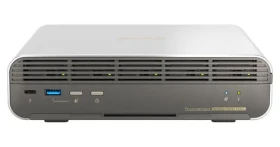 QNAP TBS-h574TX-i5U-16G / NAS / Intel Core i5-1235U / 16GB RAM / 5x E1.S / 2x Thunderbolt 4 / 2,5GbE + 10GbE (TBS-h574TX-i5U-16G)