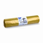 Pytle na odpad žluté LDPE 70 x 110 cm /120l 25 ks role 10 rolí v kartonu WIMEX 69765