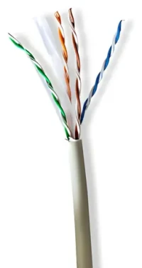 Nedis Cat6 šedá / Instalační kabel / U/UTP / Stranded / čistá měď / 305 m / LSZH (CCBG8525GY305)