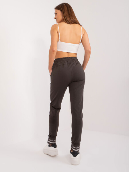 Tepláky RV DR 8242.81 tmavá khaki L