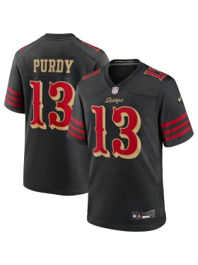 Nike Pánský dres San Francisco 49ers NFL Brock Purdy #13 Rivalries Game Velikost: L