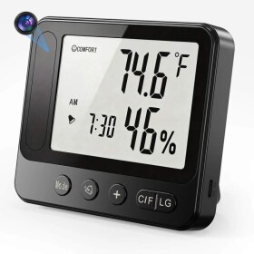 Meteostanice se skrytou Full HD WiFi kamerou - KP08