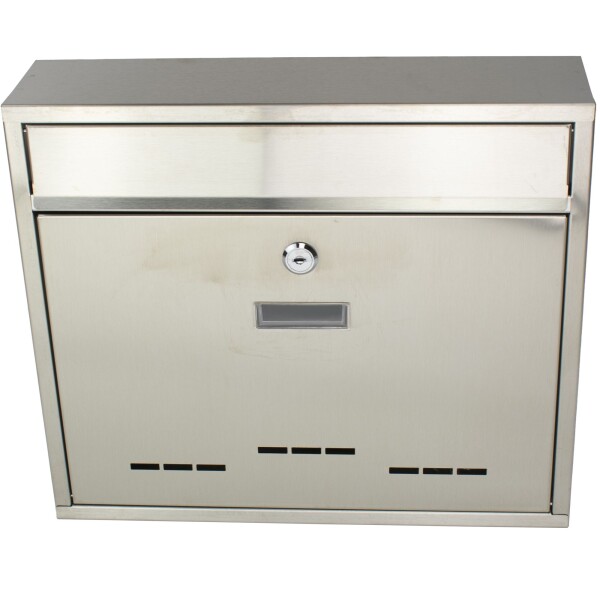 Poštovní schránka nerezová, 360x90x310mm, TX0130