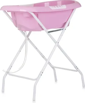 CHIPOLINO Vanička se stojanem Noemi 90cm Pink (VKNOE0243PI)