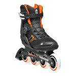 Kolečkové brusle Rollerblade Macroblade 90 Boa, Black/Orange Velikost EUR: 47 - 47,5