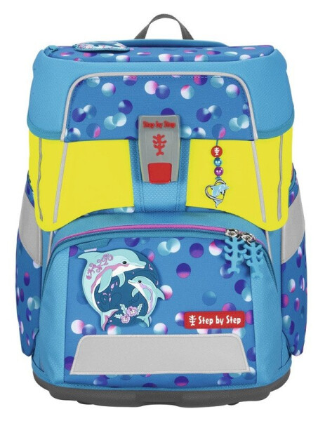 Reflexní vesta NEON PULL-OVER pro aktovky žlutá