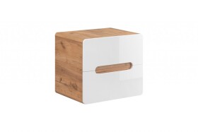 COMAD - Skříňka pod umyvadlo na desku 60cm 2 zásuvky ARUBA BÍLÁ 5907611647226