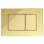 REA - Podomítkový Instalační Set Slim 024N pro WC s Tlačítkem J Gold KPL-E1636