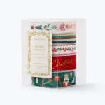 Rifle Paper Co. Vánoční stuhy Holiday – set 5 ks, multi barva, textil