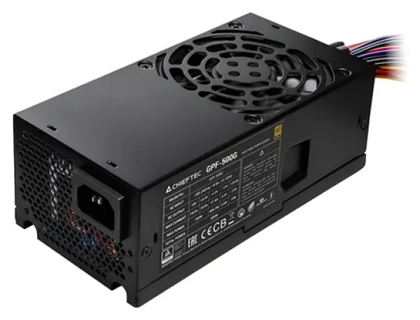 Chieftec Smart GPF-500G černá / Zdroj / TFX / 500W / 80 PLUS Gold / aktivní PFC (GPF-500G)