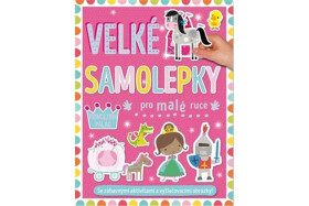 Velké samolepky pro malé ruce Princeznin palác