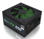 EVOLVEO FX550 / zdroj / 550W / ATX / 14cm ventilátor / tichý / 80+ / bulk / černá (czefx550)