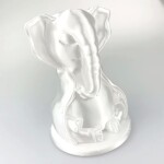 PLA FiberSilk filament bílý Pearl metallic 1,75 mm Fiberlogy 850 g