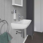 DURAVIT - ME by Starck Umývátko 45x32 cm, s přepadem, s otvorem pro baterii, bílá 0719450000