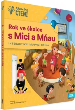 ALBI Kouzelné čtení Kniha: Rok ve školce s Mici a Mňau