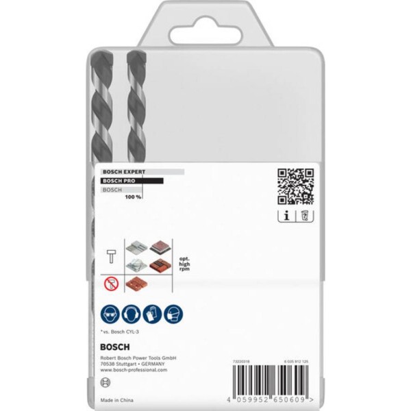 Bosch Accessories 2608707005, 2608707005 sada spirálového vrtáku na kámen