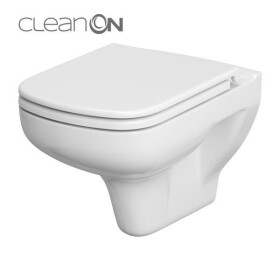 GEBERIT DuofixBasic bez tlačítka + WC CERSANIT CLEANON COLOUR + SEDÁTKO 458.103.00.2 X CN1