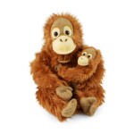 Orangutan mládětem cm ECO-FRIENDLY