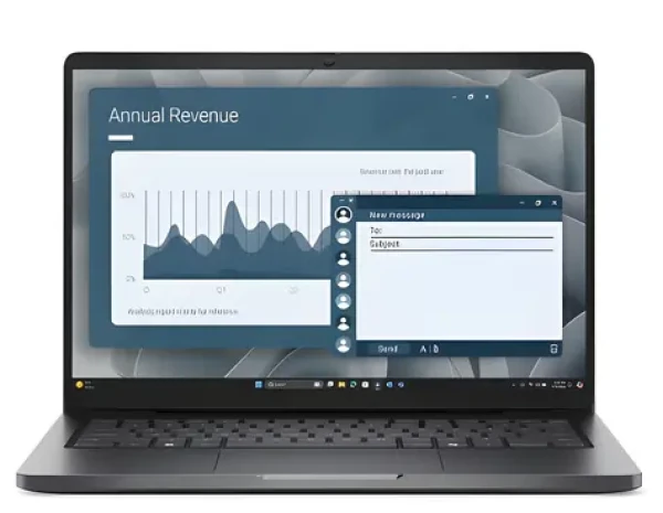 Dell Pro 14 PC14255 černá / Notebook / 14" IPS FHD+ / AMD Ryzen 5 220 / 8GB DDR5 / 512GB SSD / W11Pro (YGJFJ)