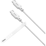 YENKEE YCU C115 WH SILIC Kabel USB-C (M) - USB-C (M) 1.5m bílá / 60W (8590669357000)