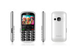 EVOLVEO EasyPhone XS, mobilní telefon pro seniory, bílý