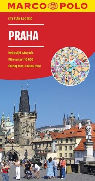 Praha 1:20 000 / mapa města