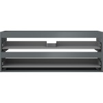 MEXEN - Box-A skříňka pro umyvadlo 120, 2 zásuvky, grafit mat 91AX0-1200-470-2-66