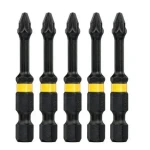 DeWalt DT7391T/ sada 5 ks bitů Extreme / PZ2 / 50 mm (DT7391T)