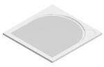 GELCO - Sprchová vanička LARCA PL001 1000x1000 profilovaná PL001
