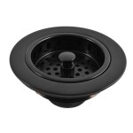 RAV Slezák - Výpusť dřezová 6/4", Černá - matná MD0819CMAT MD0819CMAT