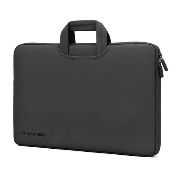 Wozinsky WNT-17B černá / Brašna na notebook / 17,3" / neoprenové výsuvné držadlo