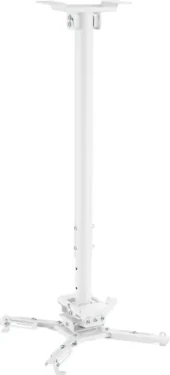 VivoLink Ceiling Mount M bílá / stropní držák pro projektor / 60.5cm - 90.5cm / až do 35 kg (VLMC350M-W)