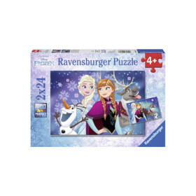 Ravensburger Ledové království Sestry navždy 2v1 2 x 24 dílků