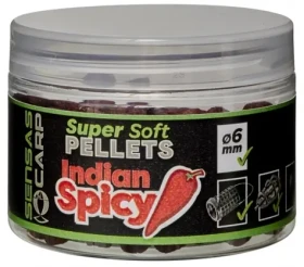 Sensas Super Soft Indian Spicy / Pelety / 6 mm / 60 g (18880)