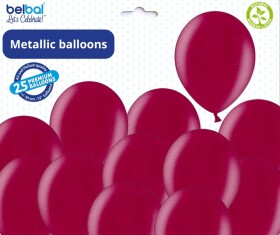 Balónky vínové metalické - 087 PLUM - 50 ks Belbal Balónky vínové metalické - 087 PLUM - 50 ks Belbal