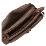 Stylová dámská crossbody kabelka Nikola, hnědá