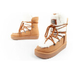 D.Franklin sněhule dámské zimní módní kožešina zateplené vysoké dámské 36