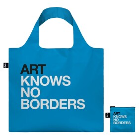 Skládací nákupní taška LOQI SIDE EFFECTS Art Knows No Borders